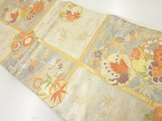JAPANESE FUKURO OBI / WOVEN BUTTERFLY